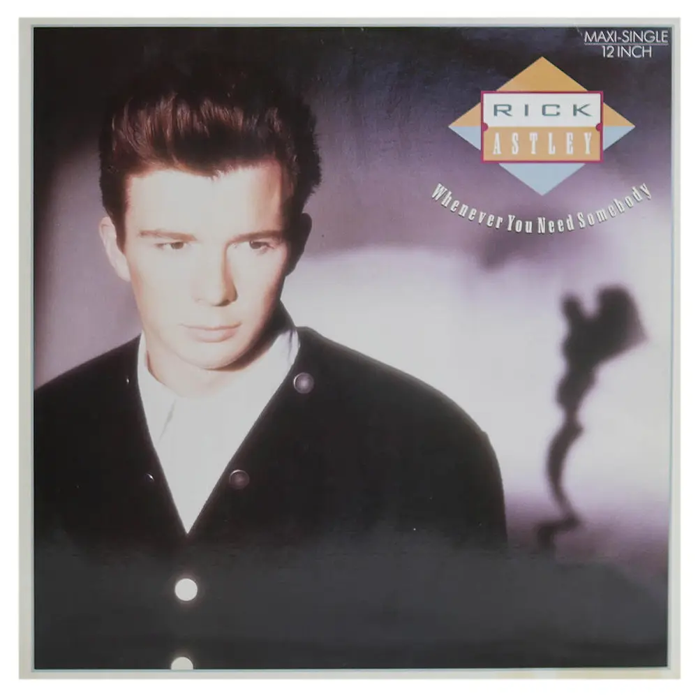 RICK ASTLEY - WHENEVER NEED SOMEBODY Maxi Single USADO