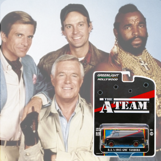LOS MAGNÍFICOS (THE A TEAM) B.A.'s 1983 GMC VANDURA escala 1:64