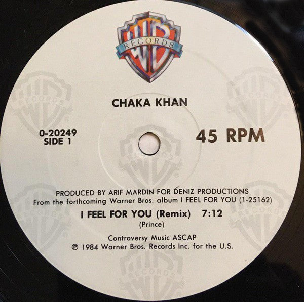 CHAKA KHAN - I FEEL FOR YOU Remix USADO