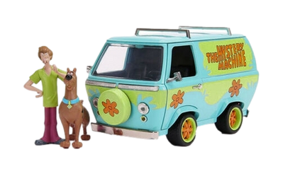 MISTERY MACHINE CON SCOOBY Y SHAGGY escala 1:24