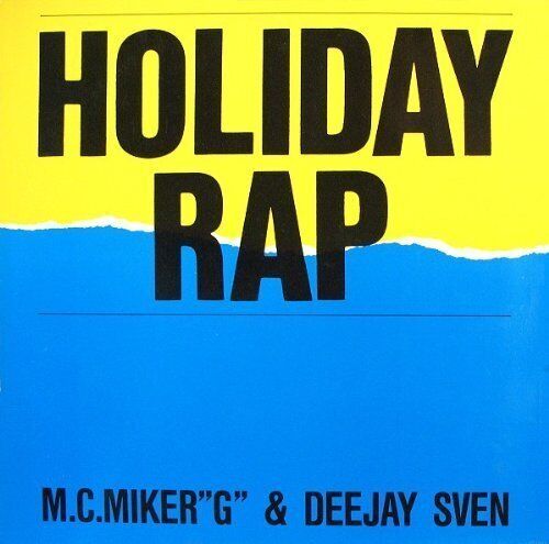 M.C MIKER ''G'' & DEEJAY SVEN - HOLIDAY RAP 12'' MAXI SINGLE VINILO USADO