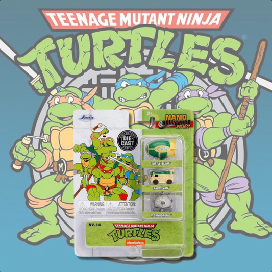 PARTY WAGON TURTLE TEENAGE NINJA escala 1:64